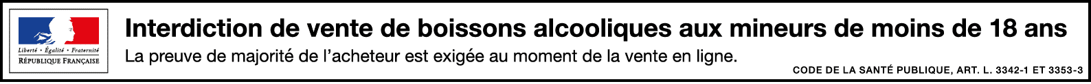 Interdiction de vente de boissons alcooliques aux mineurs de moins de 18 ans